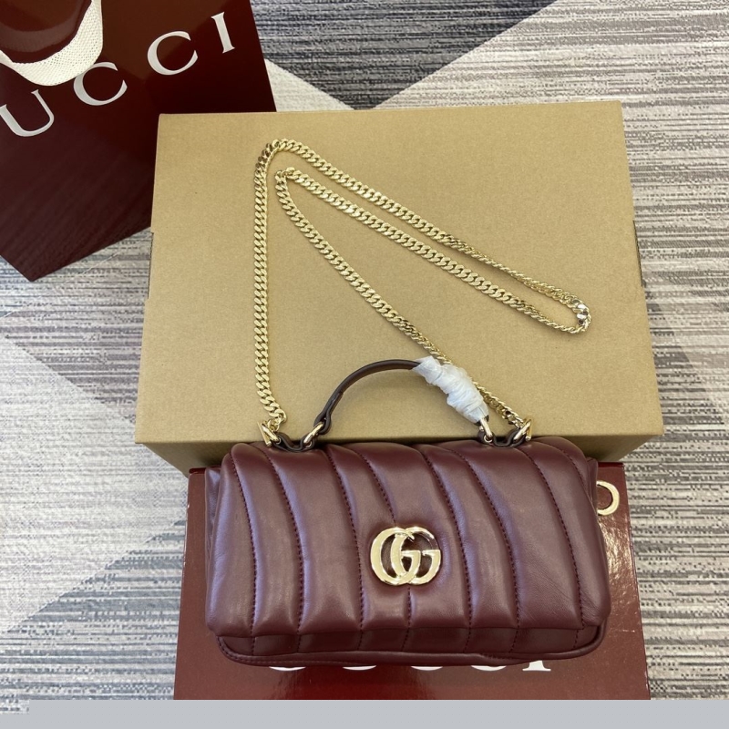 G*u*i top handle bags